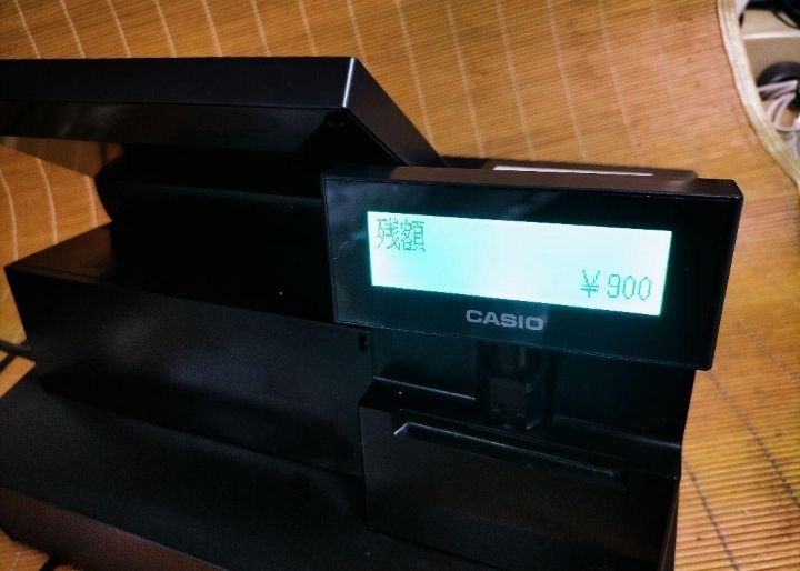 カシオレジスタ　VX-100 ブラックカラー カシオレジスタ VX-100 ブラックカラー