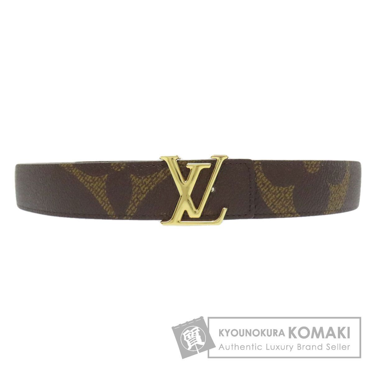 LOUIS VUITTON ルイヴィトン M0149 ベルト LV アイコニック 30MM リバーシブル ベルト モノグラムジャイアント メンズ