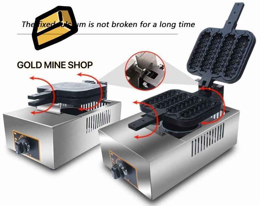 4ピースクリスピーホットドッグトウモロコシの形ワッフルスティック機 スティック
