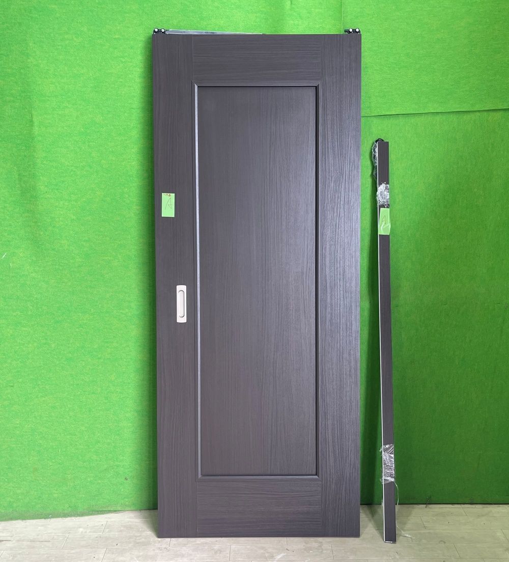 引違い戸1枚（上吊方式）バリアフリー 　レール付き　(H2045×W840×D30)mm ■A-997 引違い戸1枚（上吊方式）バリアフリー レール付き (H2045×W840×D30)mm