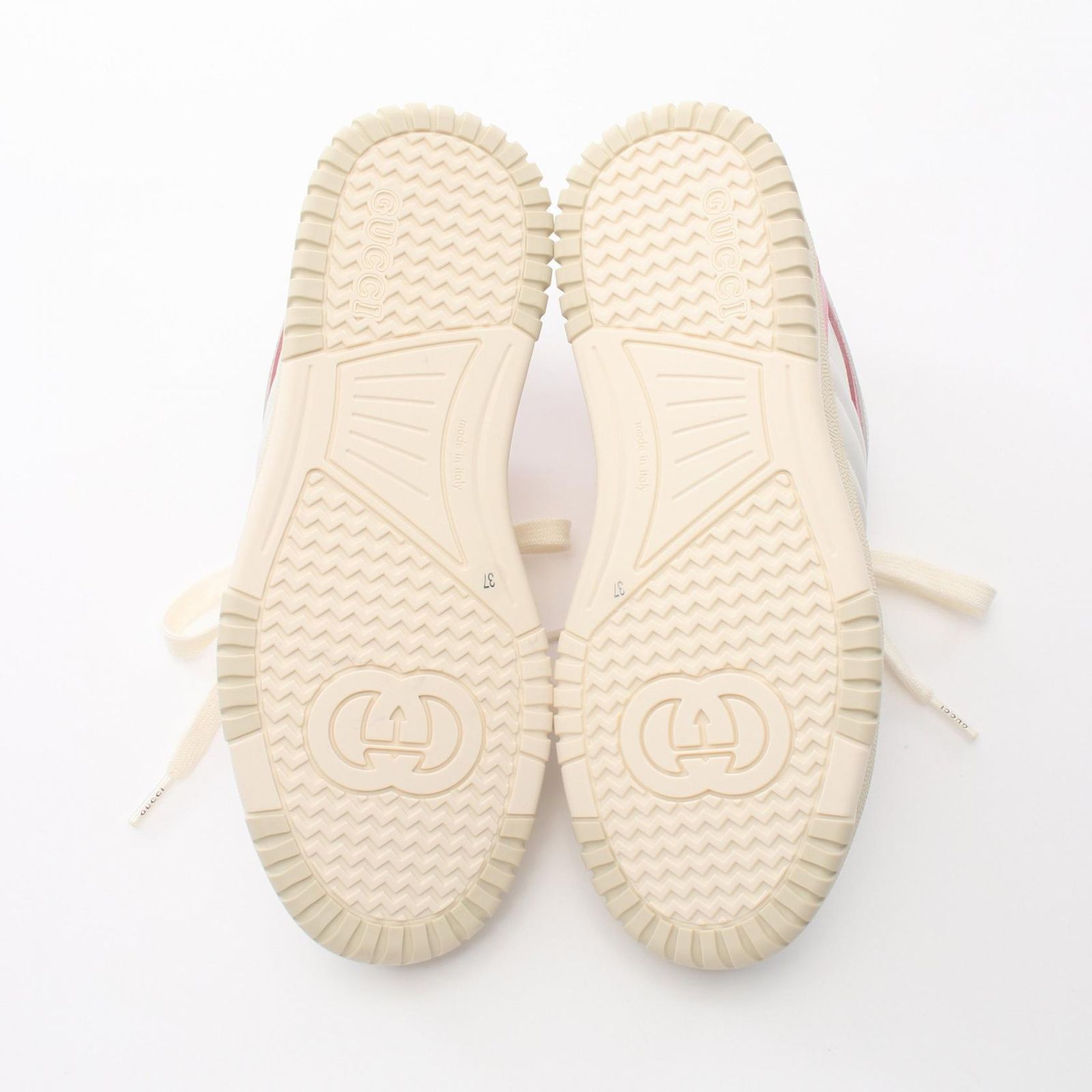 グッチ GUCCI スニーカー リウェブ 785728 ホワイト レザー リ