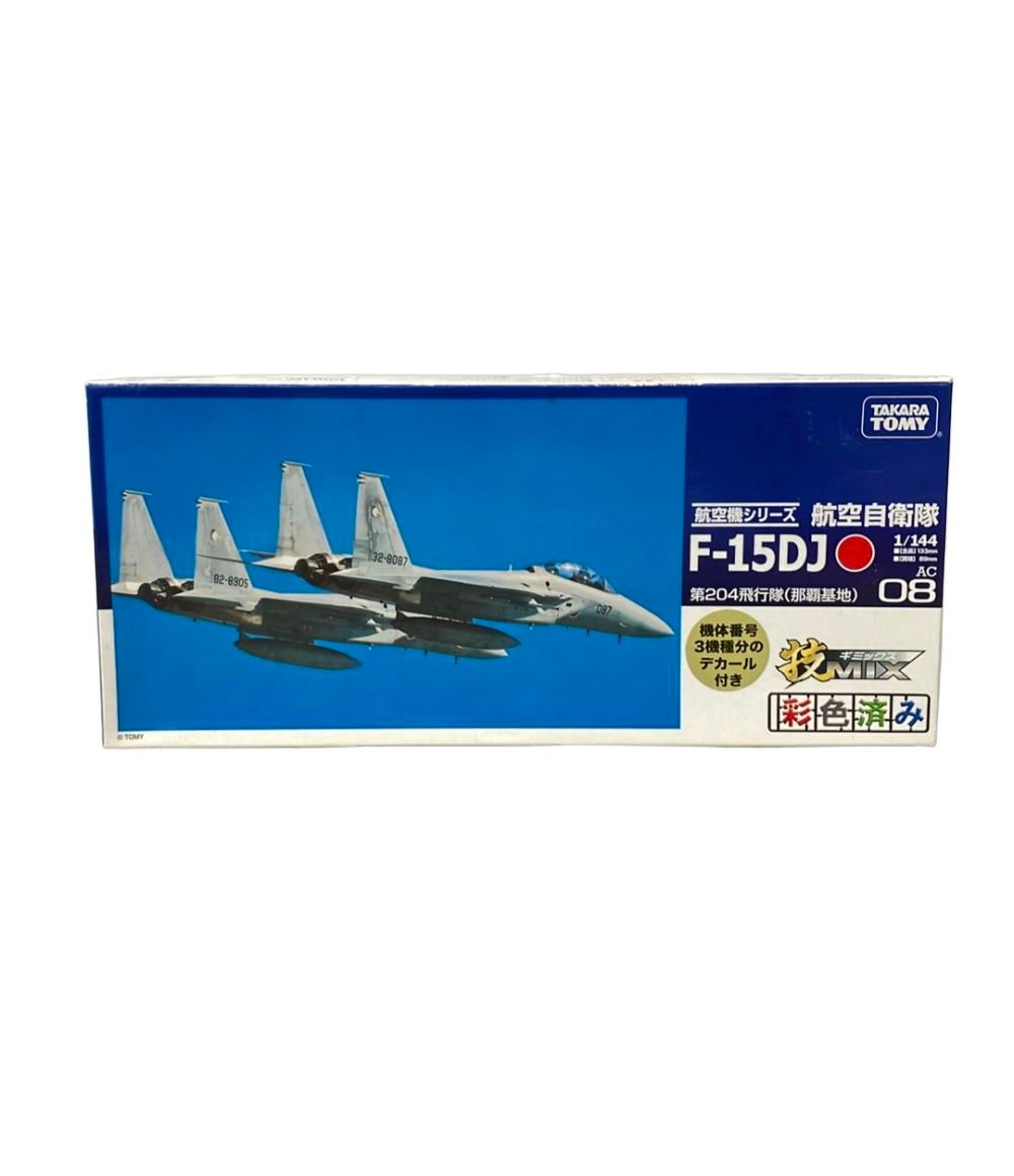 美品 タカラトミー プラモデル 技MIX F-15DJ 第204飛行機 那覇基地 1