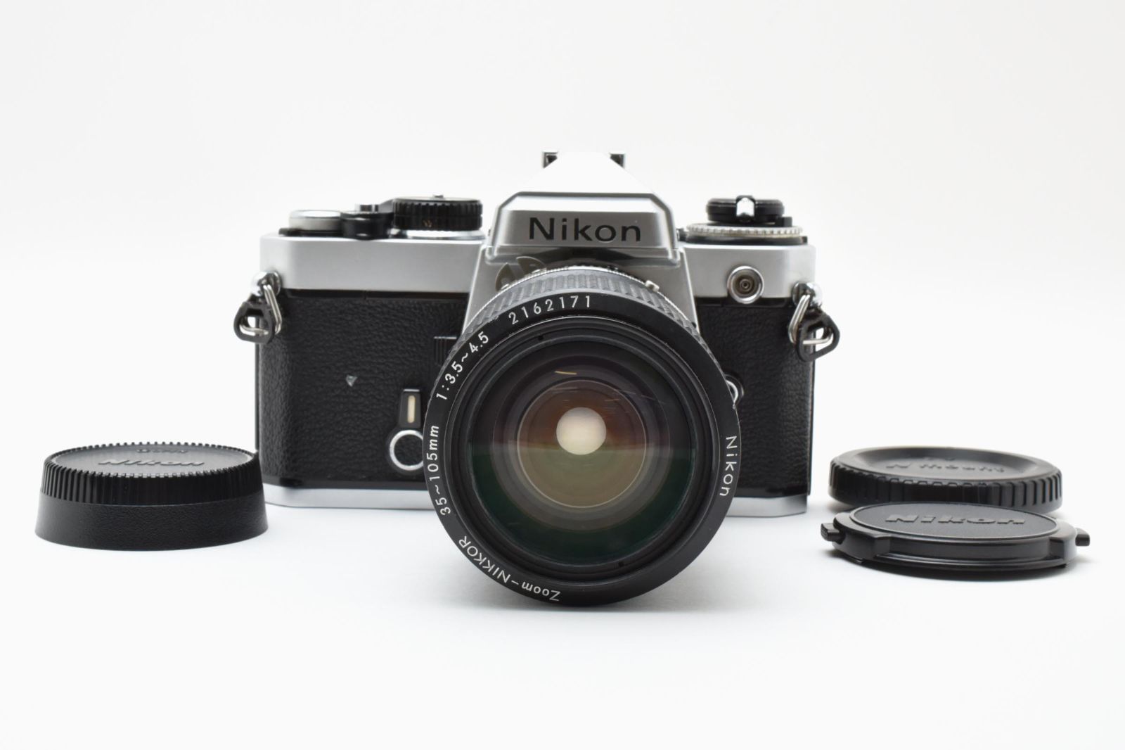 Nikon FE シンプルニコン　シルバーボディー　完動極美品 Nikon FE シンプルニコン シルバーボディー 完動極美品