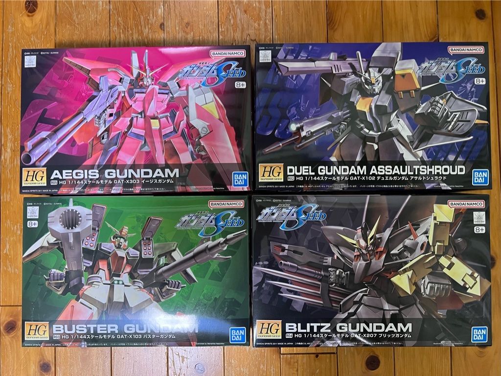 専用出品　hgイージス　デュエル　バスター　ブリッツ HG イージス デュエル バスター ブリッツ (機動戦士ガンダムSEED