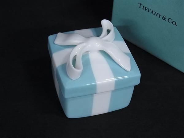 ティファニーTIFFANY&Co. 小物入れ □新品□未使用□ TIFFANY＆Co ティファニー ブルーボックス