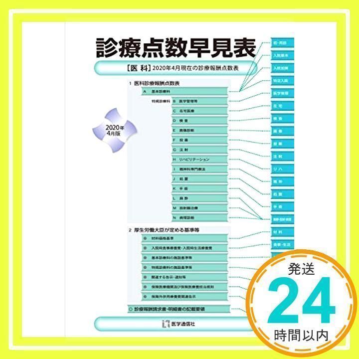 診療点数早見表 平成６年１０月版/医学通信社（単行本） 楽天ブックス: 診療点数早見表 2024年度版 - ［医科］2024年改定