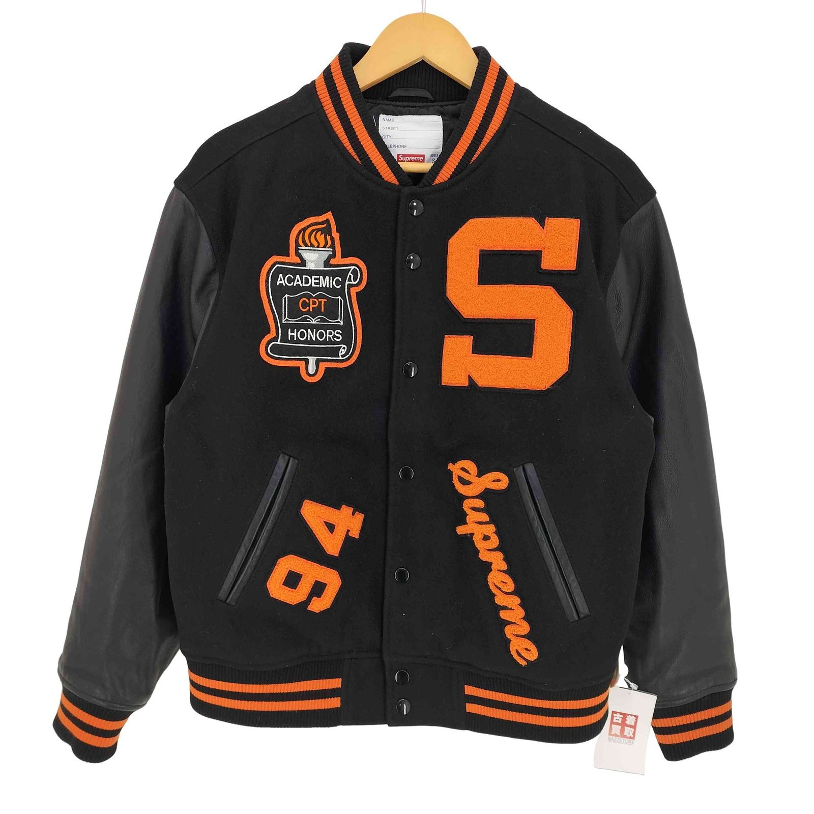 シュプリーム Supreme 19AW Team Varsity Jacket  スタジャン メンズ import：S 