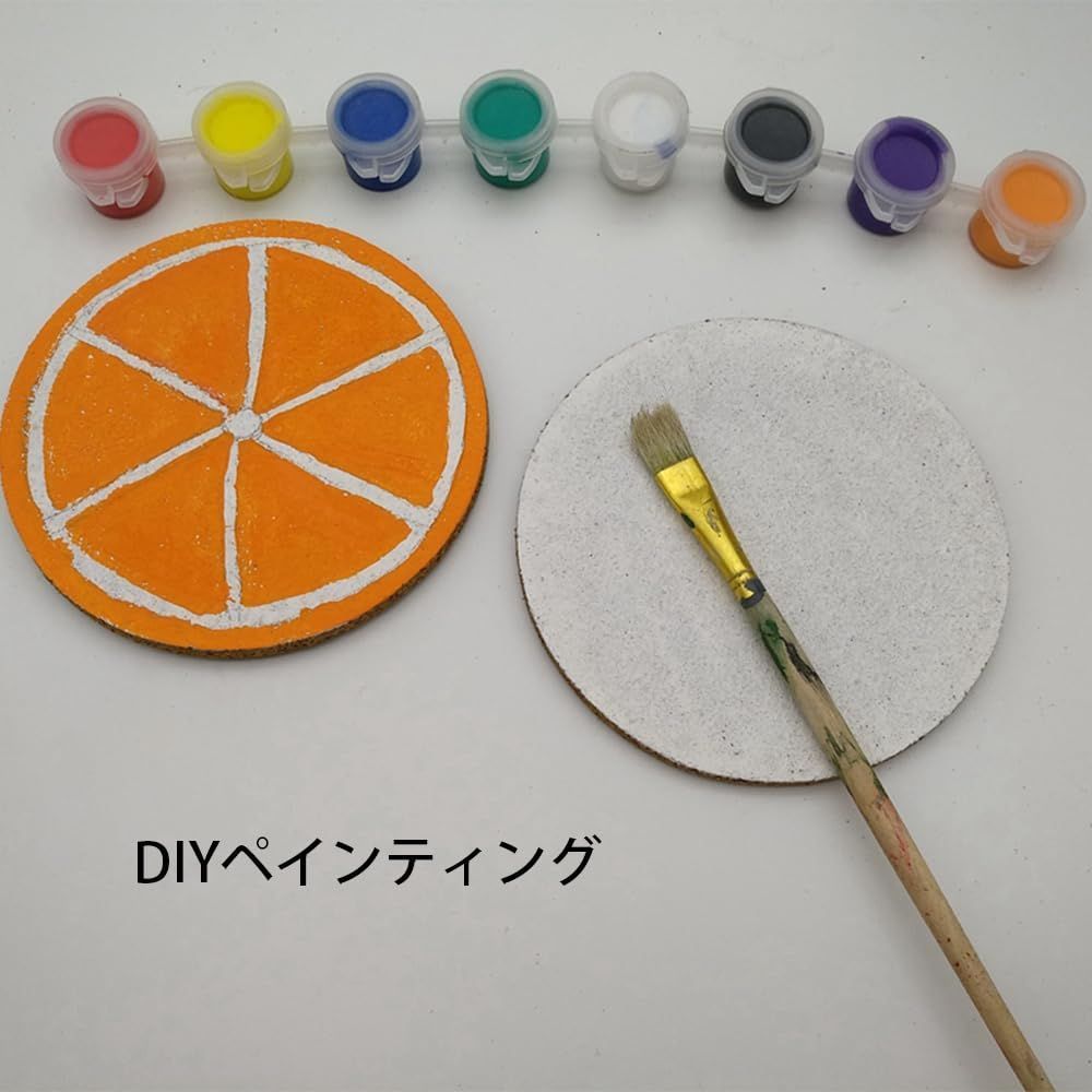 人気商品】12枚セット 耐熱性 ペインティング 滑り止め DIY 丸型