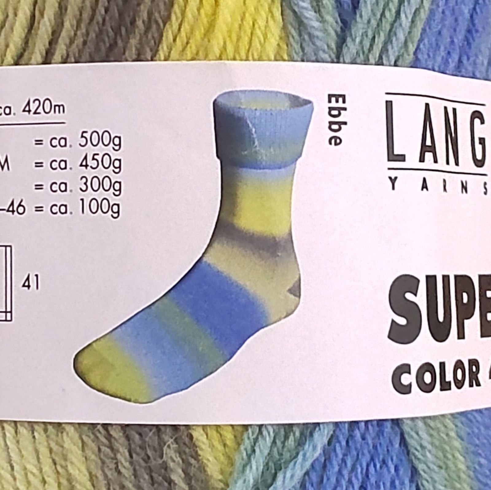 Lang yarns ラングヤーンズ SUPER SOXX 毛糸 ソックヤーン - 編み物