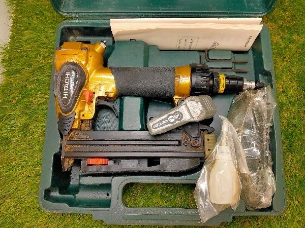 ◎日立電動工具 高圧タッカ N2510HM エア漏れなし 動作 済みです