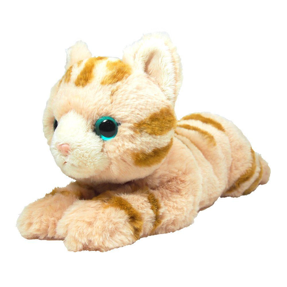 【人気商品】ブラウン S ねこ 13×15×36cm ひざ ぬいぐるみ Lemon) アニマル サンレモン(Sun P-1962