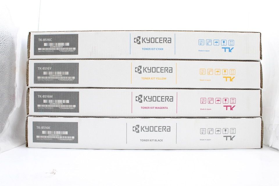 京セラ 純正 トナー TK-8516 4色 シアン マゼンタ イエロー ブラック KYOCERA ITM1ADRYAGL4-D-P09-byebye
