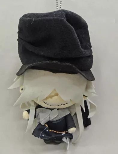 キーホルダー マスコット キャラクター 葬儀屋 にとたん ボールチェーン付ぬいぐるみ 黒執事 文教堂 アニメガ