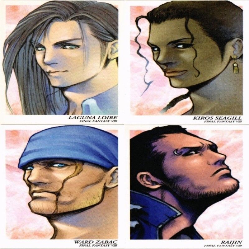 fy7 d-6 ラグナ キロス ウォード 雷神 FF8 ファイナル