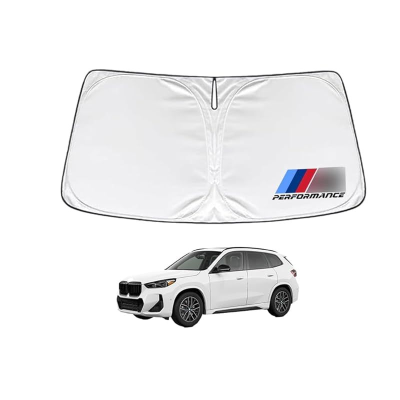 KOKATO BMW X1 U11 2023年2月～ 車種専用設計 サンシェード 車 フロント さんしぇーど 暑さ対策 日除け 遮熱 遮光 uvカット 紫外線遮蔽 折り畳み式 収納ポーチ付き 取付簡単 保護パーツ 1
