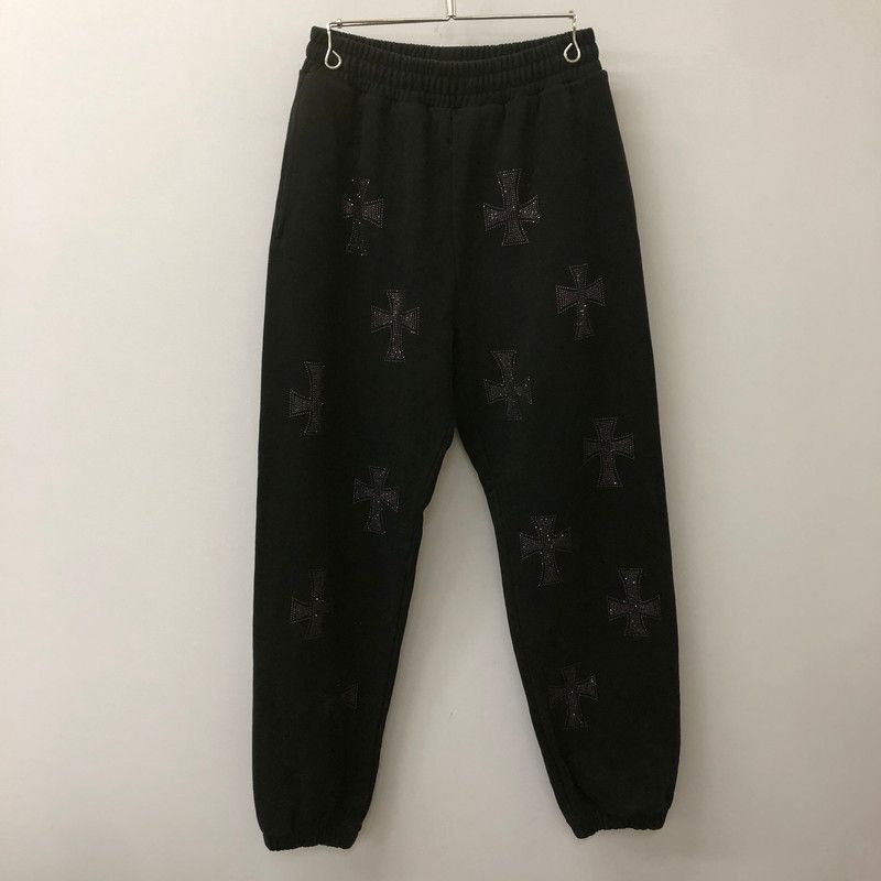 中古品】 UNKNOWN LONDON アンノウン ロンドン CROSS RHINESTONE 