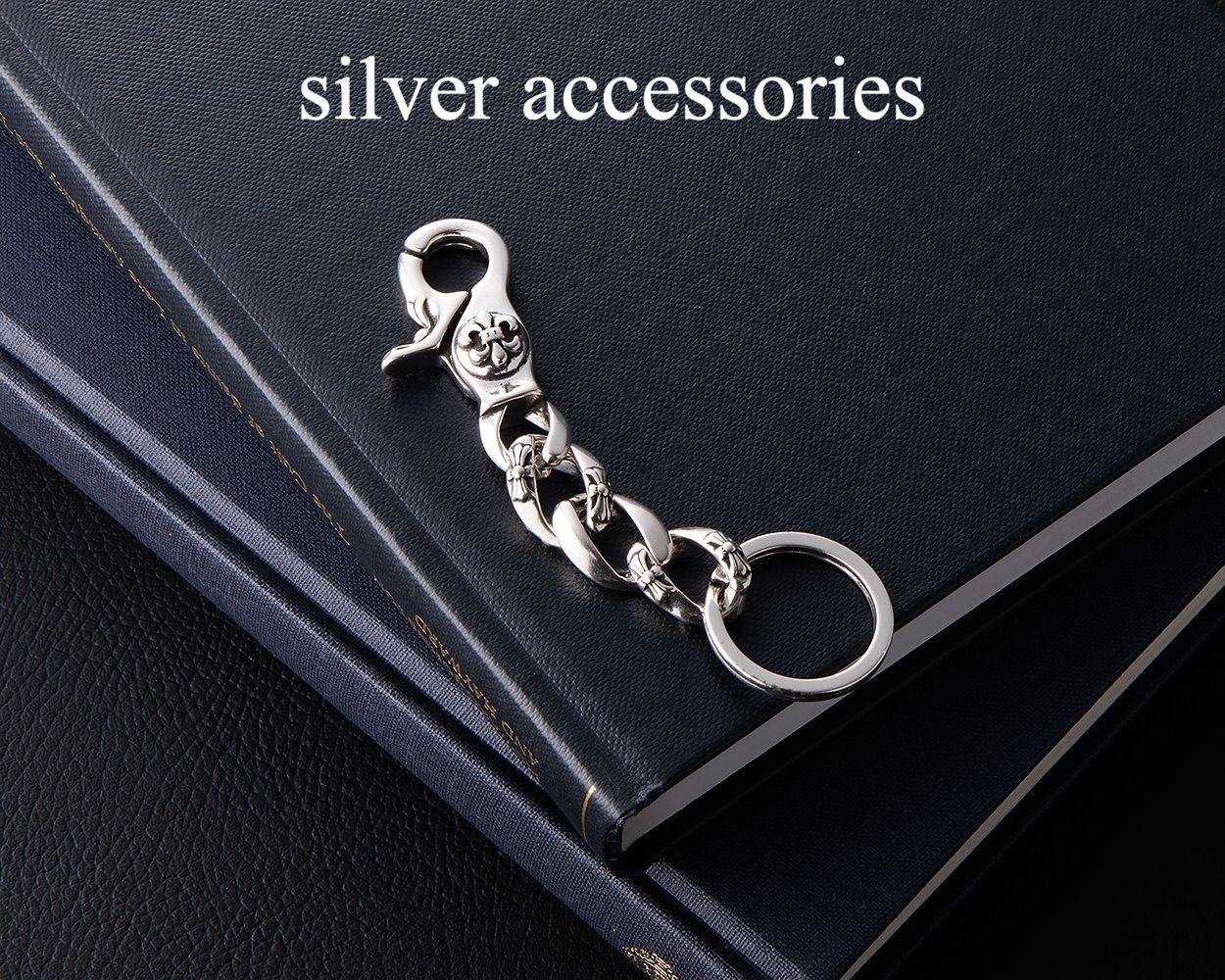 新品 シルバー925 キーリング キーホルダー キーチェーン 匿名