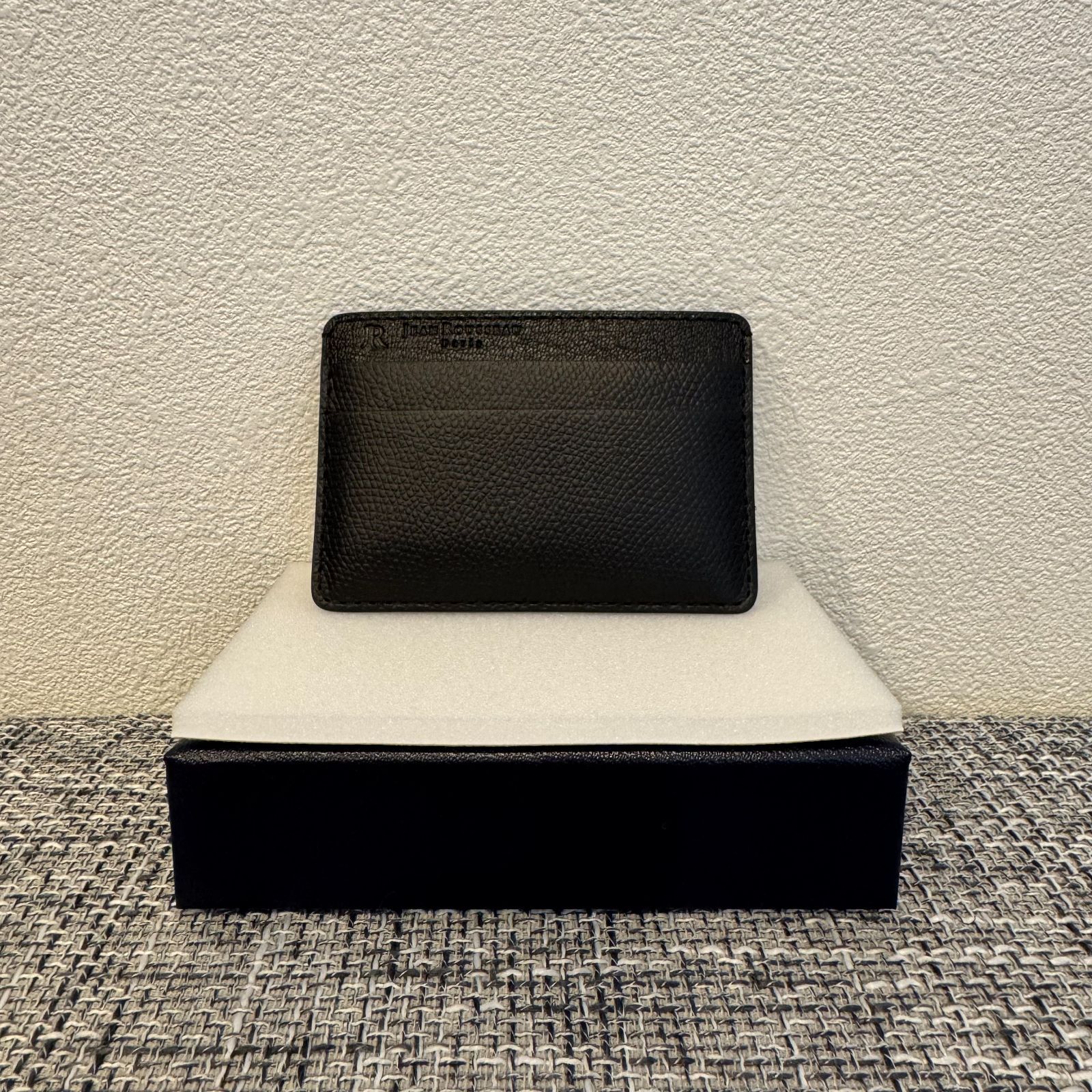 新品・未使用》JEAN ROUSSEAU ジャンルソー カードケース 名刺入れ