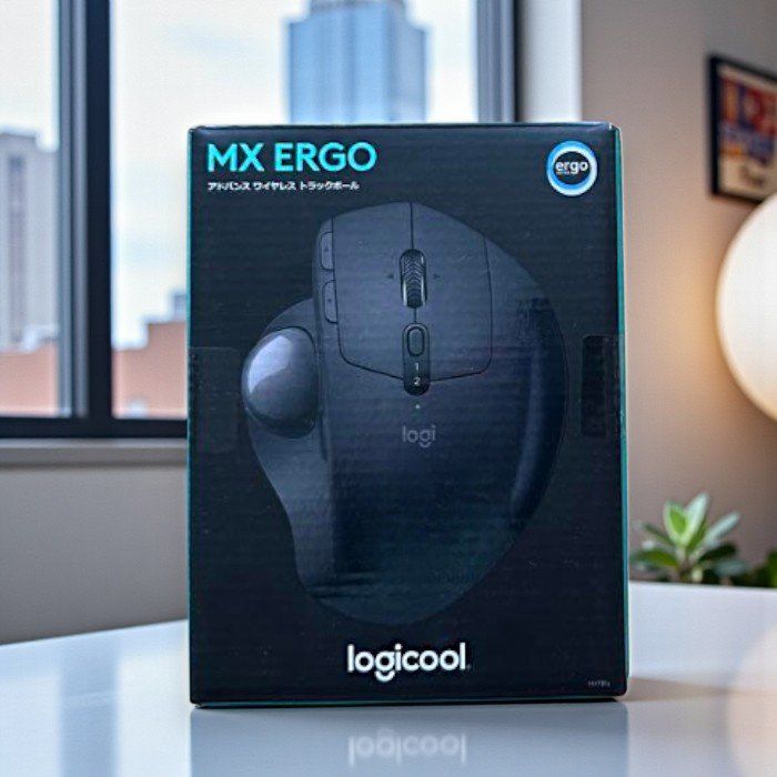 Logicool ロジクール トラックボールマウス MX ERGO MXTB1s 無線 光学式 Bluetooth USB 8ボタン ブラック