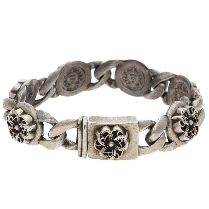 クロムハーツ CELTIC LINK ケルティックリンク シルバーブレスレット メンズ 6LINK