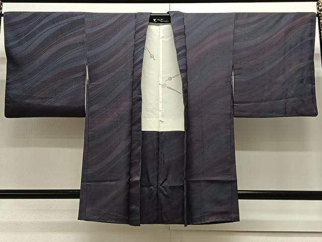 平和屋着物＃羽織 霞文 正絹 CAAX7874ua