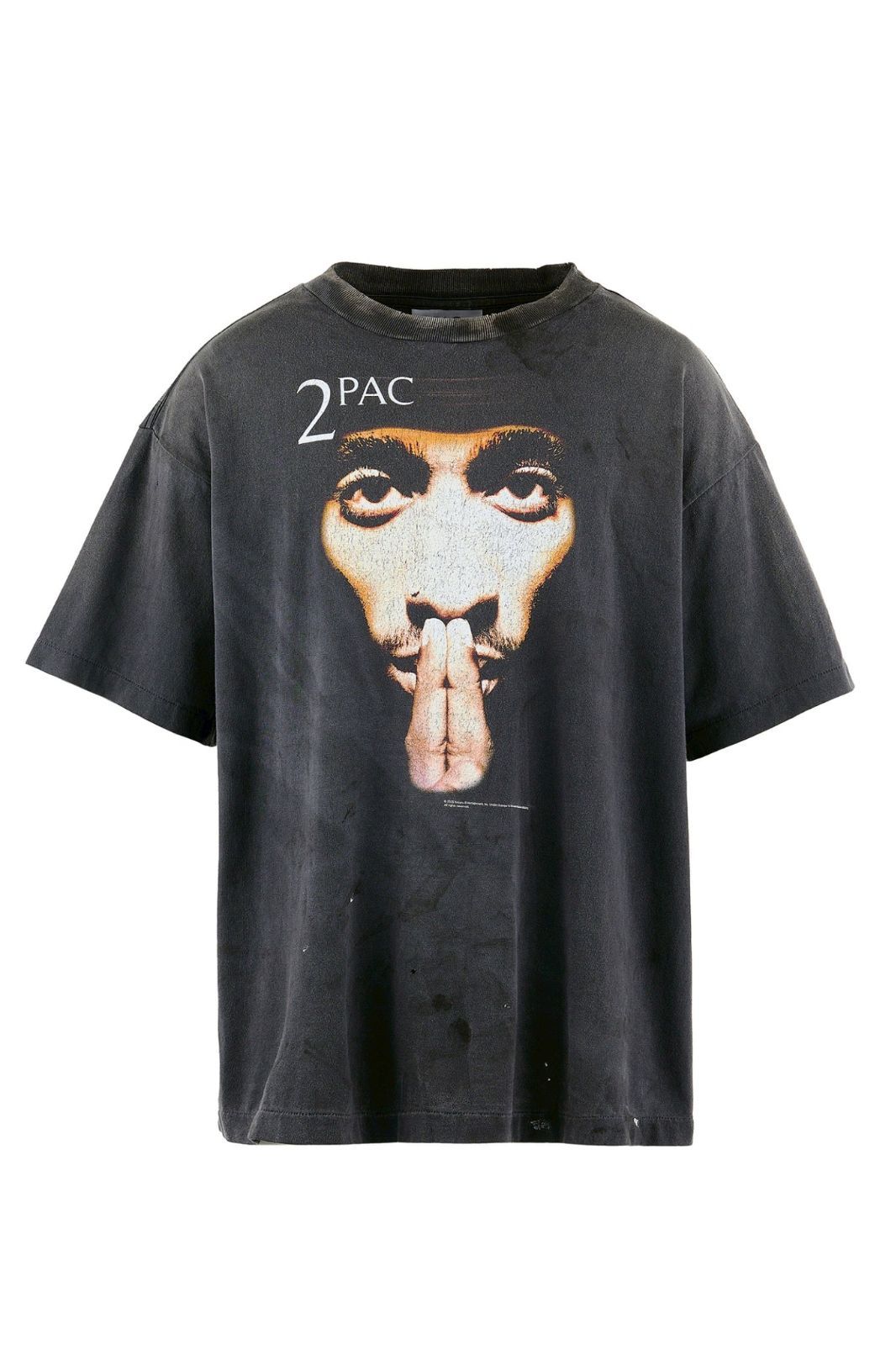 【SAINT Mxxxxxx】2PAC コラボ Tシャツ クロス TEE BLACK SAINT Mxxxxxx】2PAC コラボ Tシャツ クロス TEE BLACK Saint