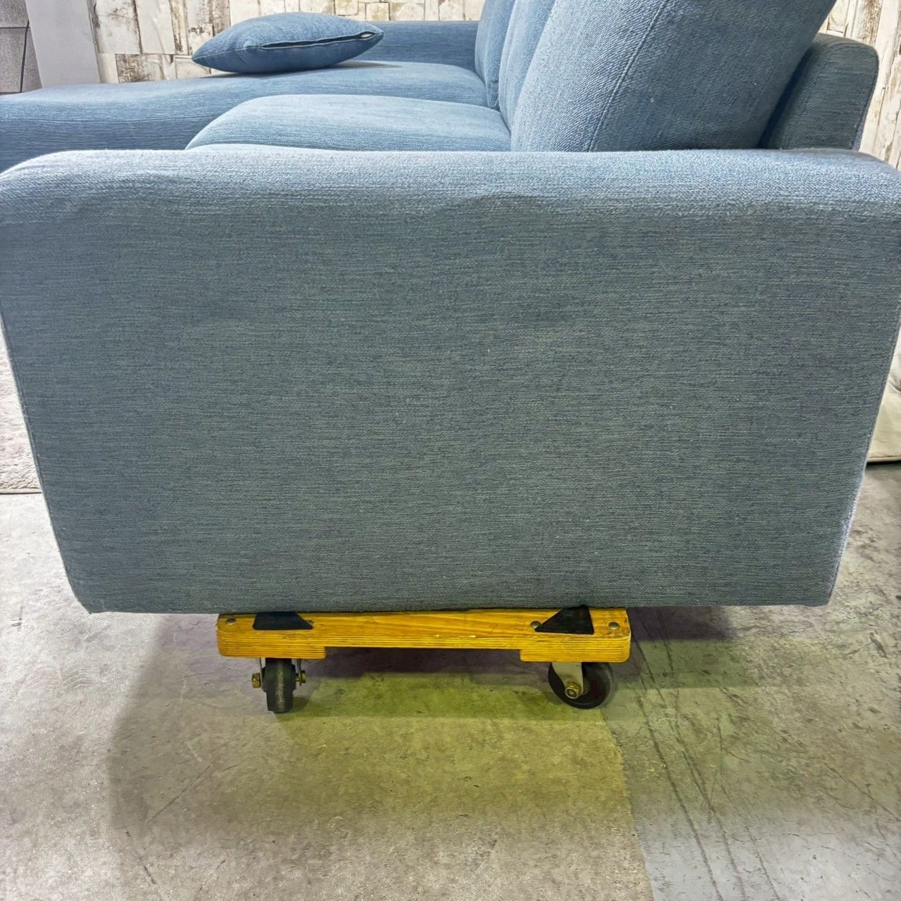 ニトリ　布張りカウチソファ NポケットA1N ニトリ 布張りカウチソファ(NポケットA1N LO DR-GY) - 通販 | 家具と