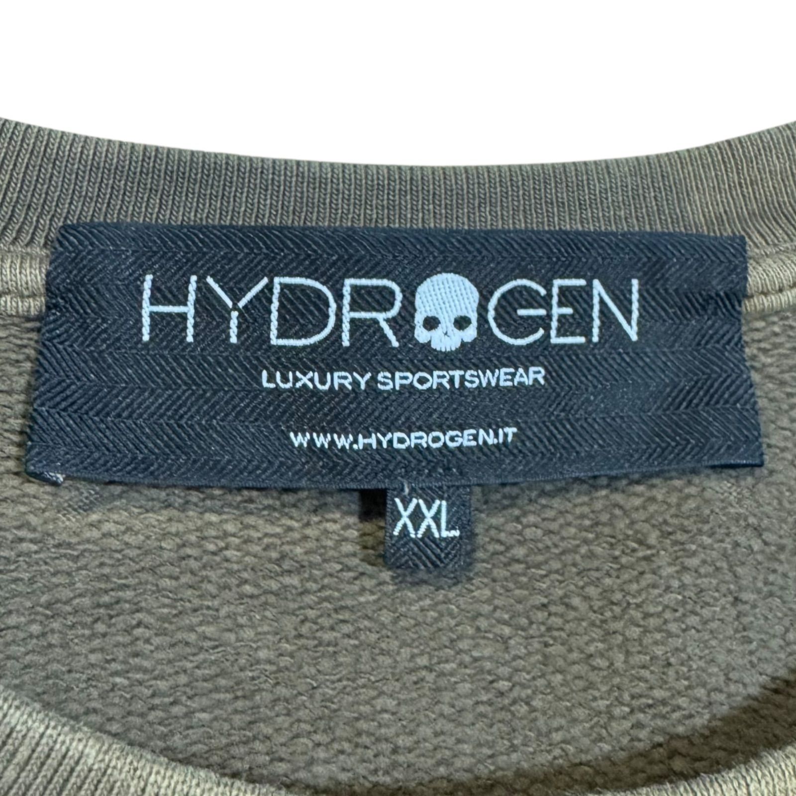 未使用】ハイドロゲン HYDROGEN コットン クルーネック