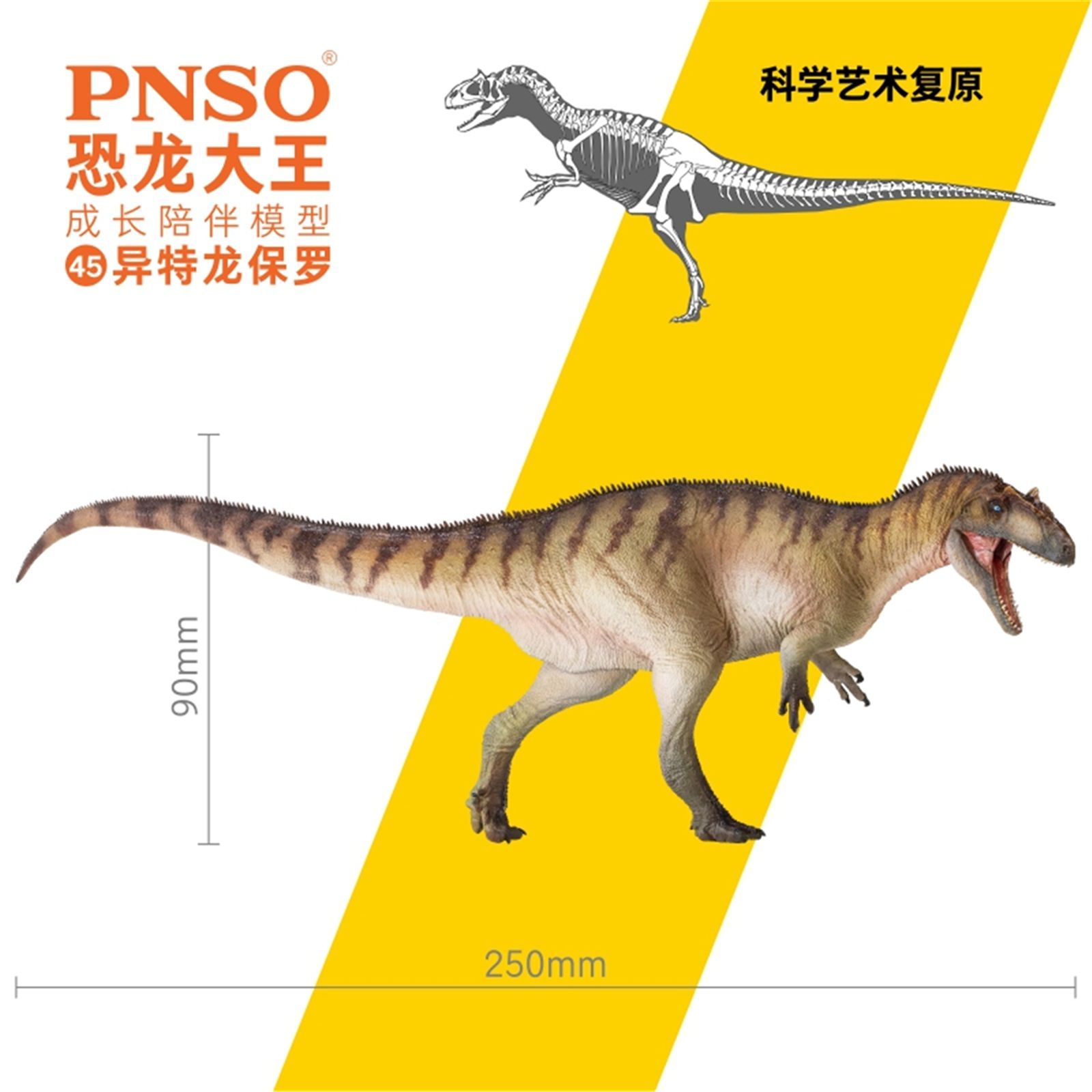 フィギュア　アロサウルス 「Dinosaurs」 PVC製塗装済完成品 Amazon | Rebor 1/35サイズ サウロファガナクス 異竜 肉食獣脚類