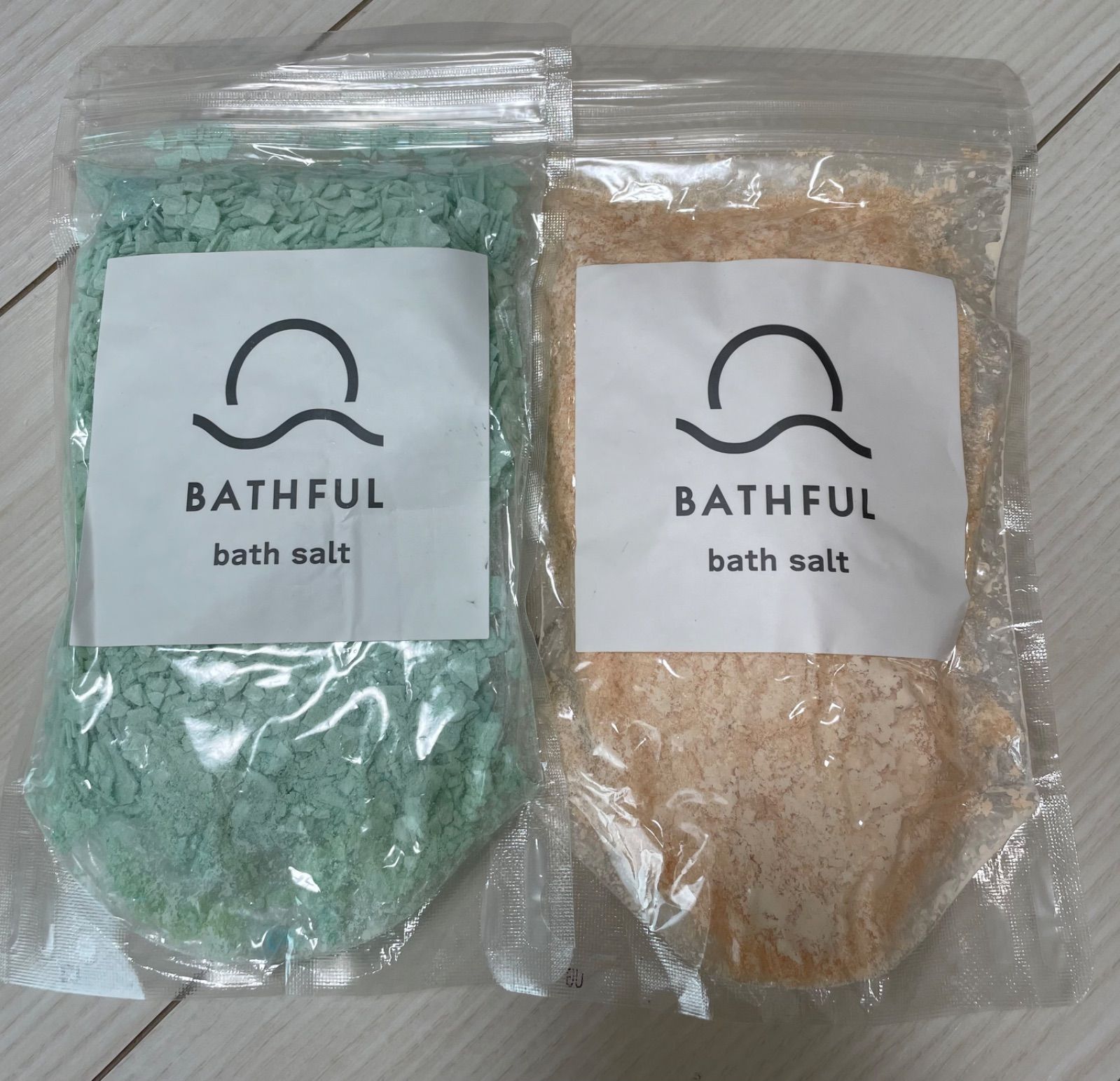 BATHFUL bath salt 入浴剤 ホワイトフルールの香り - 入浴剤・バスソルト