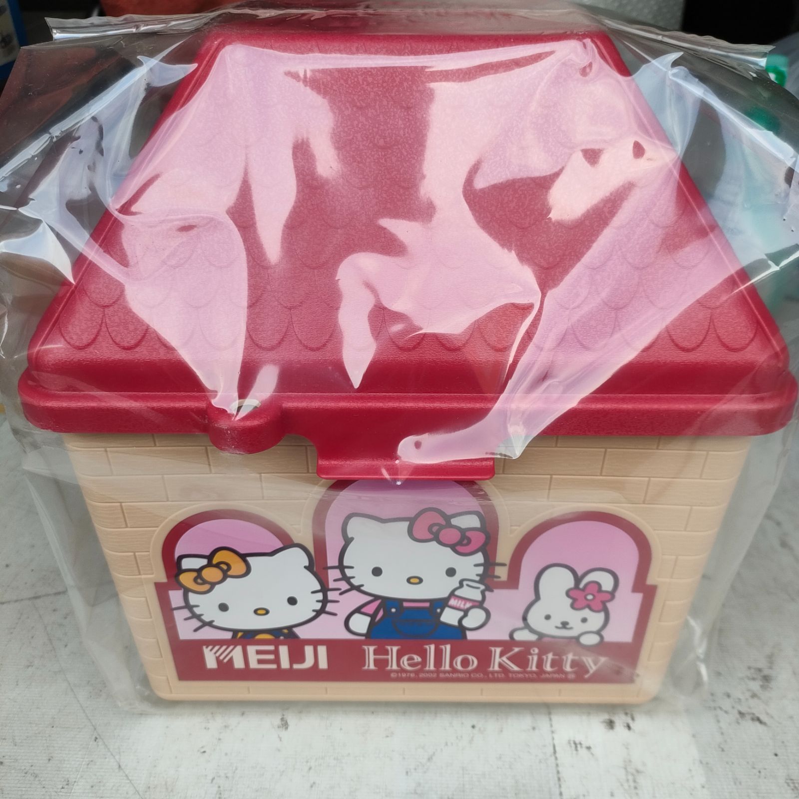 希少 レトロ ハローキティ 缶BOX 1990年 サンリオ 缶ボックス 缶