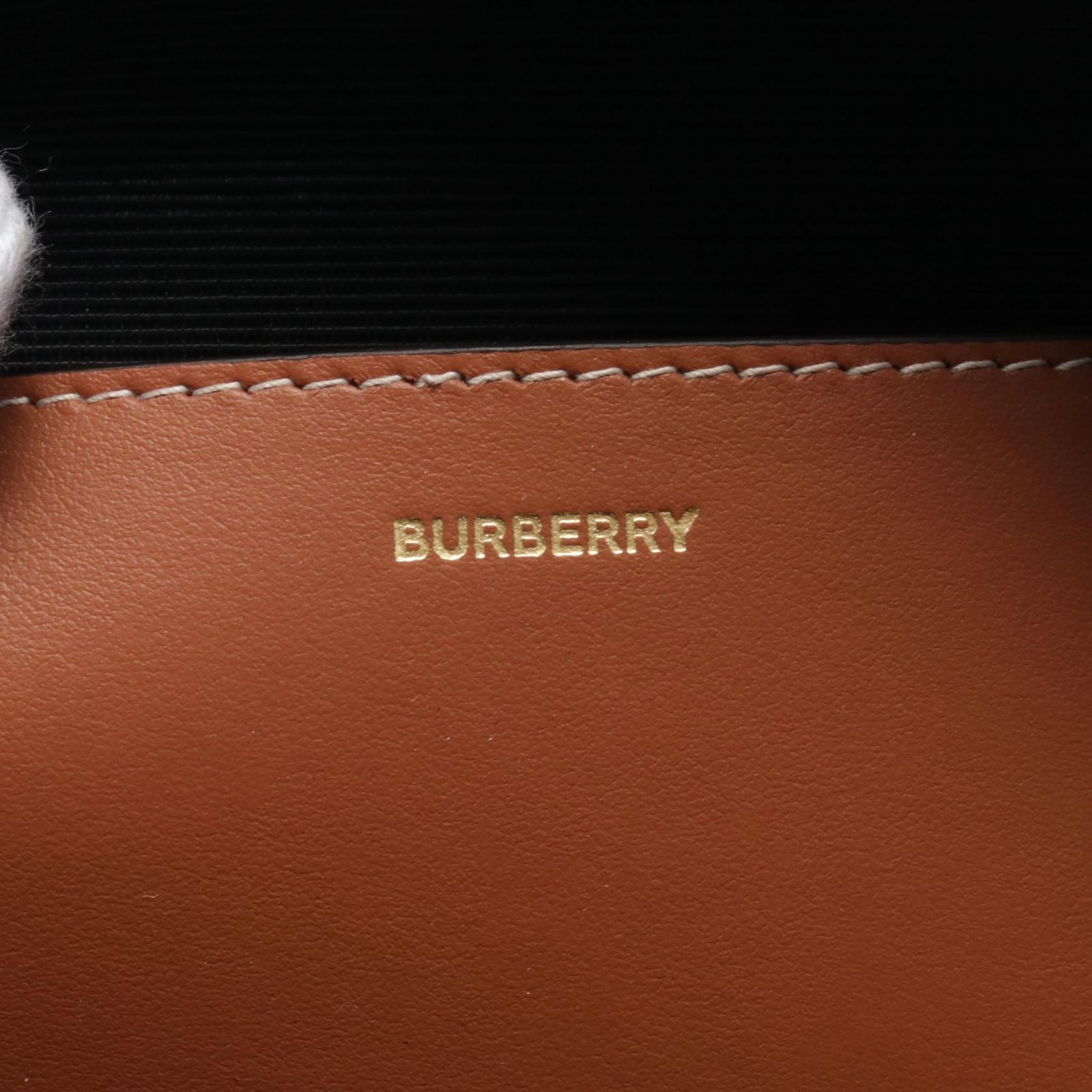 バーバリー PVCコーティングキャンバスレザー ポーチ 8067158 バーバリー BURBERRY ポーチ 8067158 ベージュ PVCコーティング
