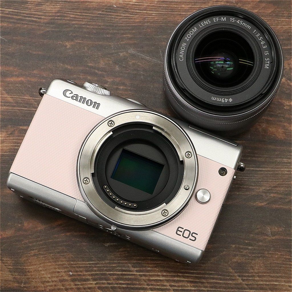 Canon ミラーレス一眼 EOS M100 リミテッドピンクフォトキット EF-M15