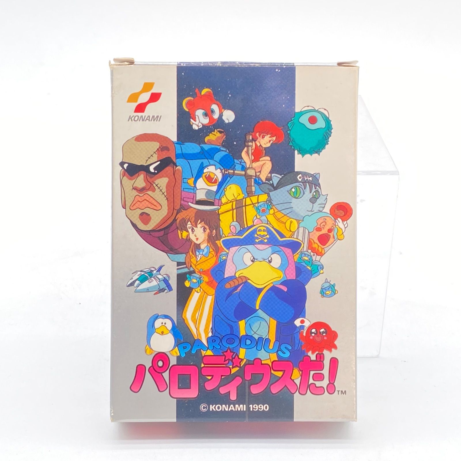 パロディウスだ ファミリーコンピュータ ソフト 箱・説明書あり