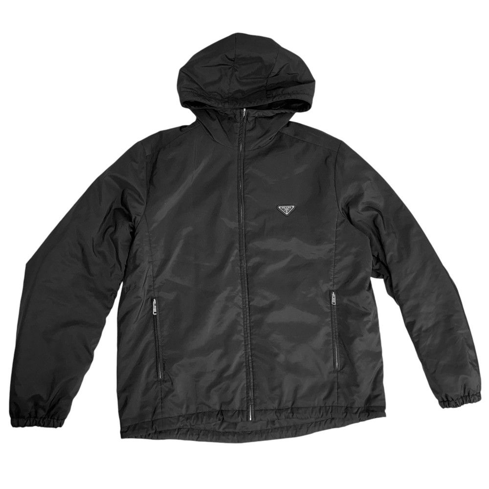 プラダ ダウンジャケット メンズ トライアングルロゴ リバーシブル  