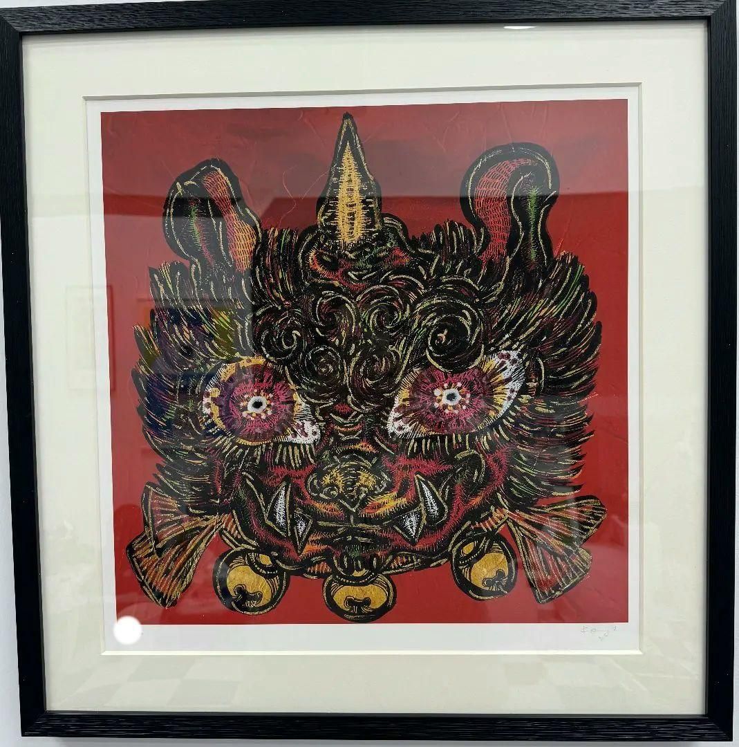 小松美羽 シルクスクリーン 版画 Sacred Connectedness