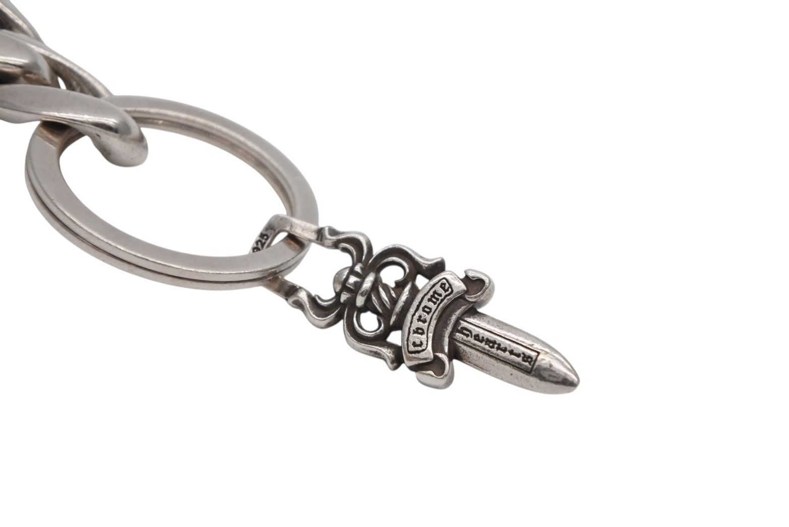 CHROME HEARTS クロムハーツ ショートクラシックリンク キーリング  