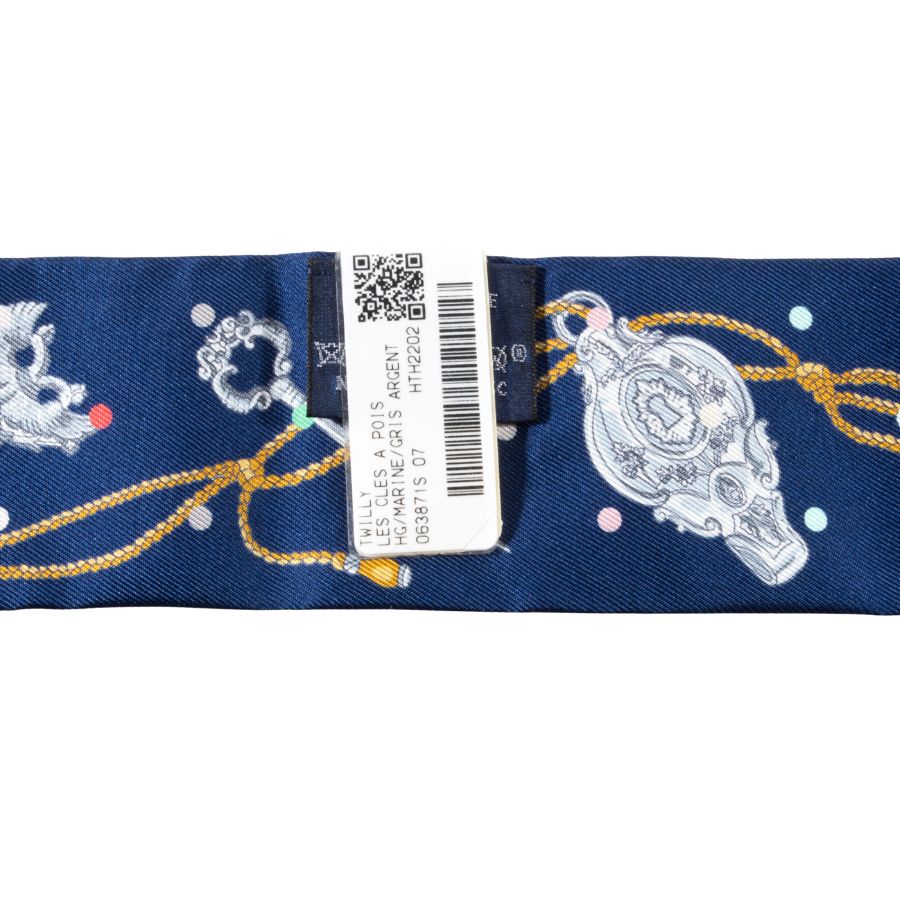 HERMES エルメス Les Cles a Pois レ・クレ・ア・ポア 063871S