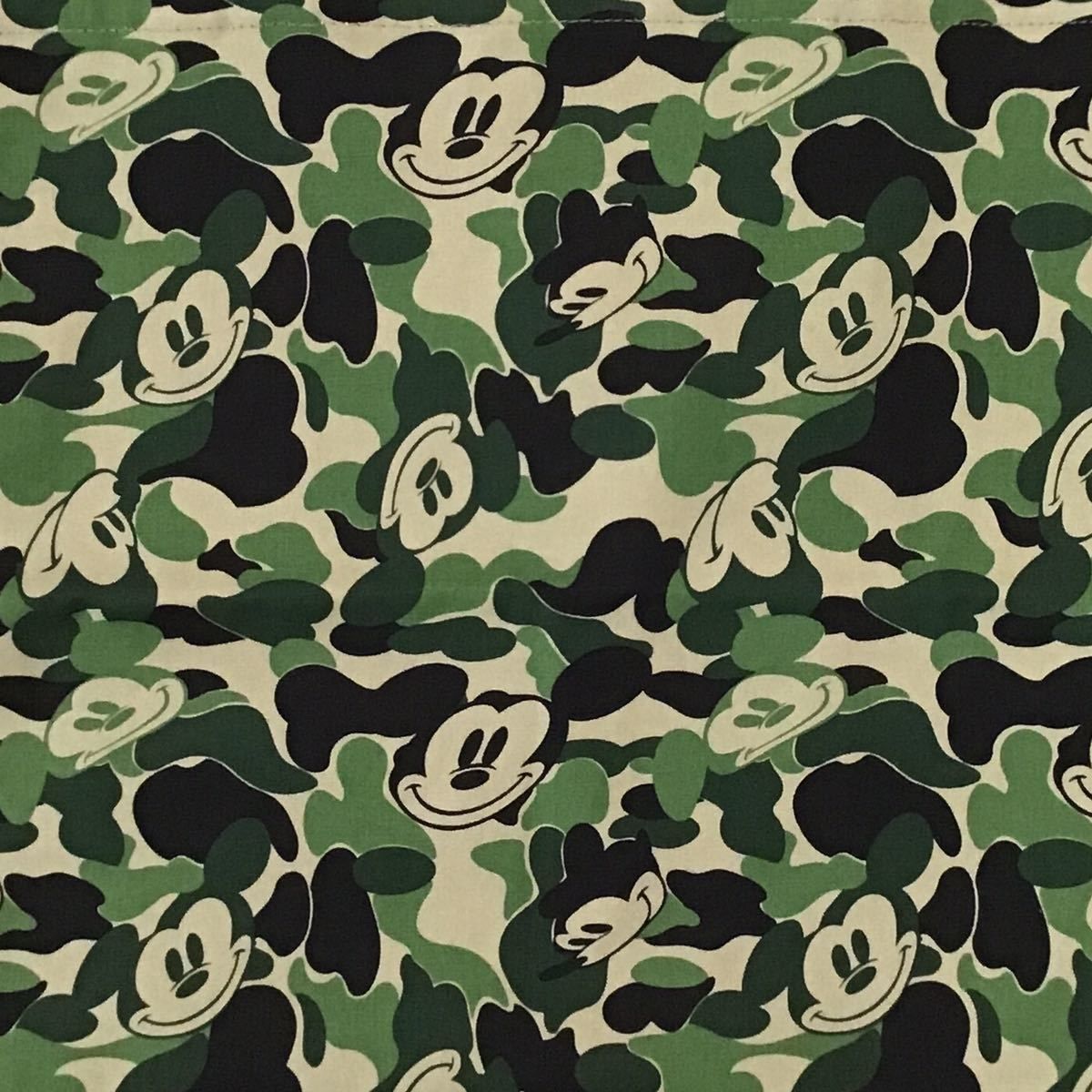 ディズニー BAPE ミッキー 迷彩トートバッグ 000000008102
