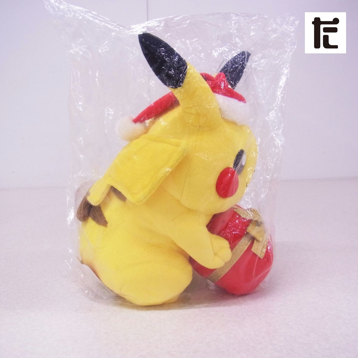 ポケモンセンター クリスマス2005 ピカチュウ ぬいぐるみ 紙タグ