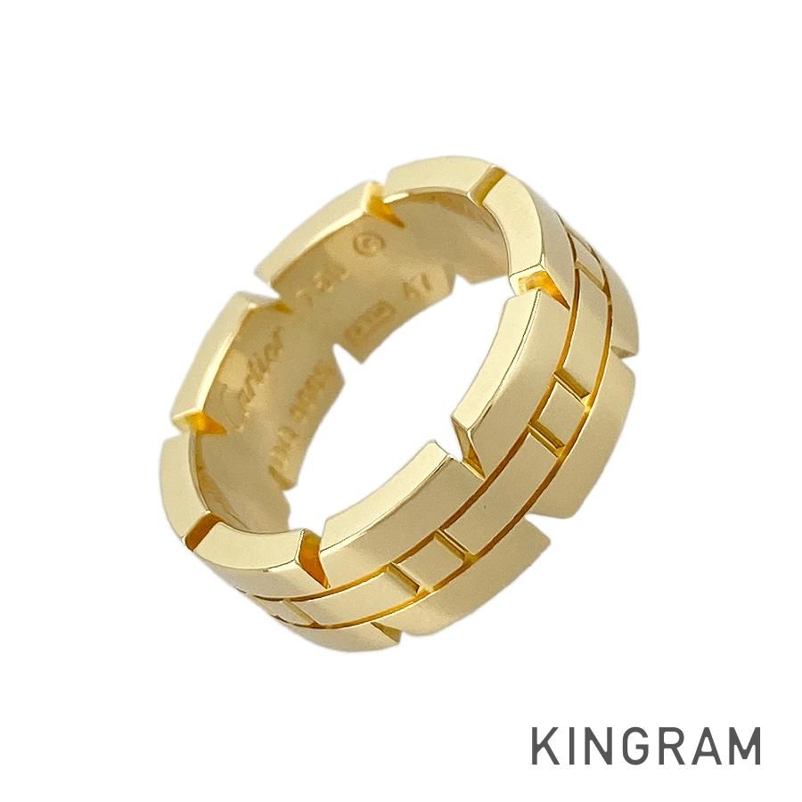 カルティエ CARTIER タンクフランセーズ リング K18YG 7号(47