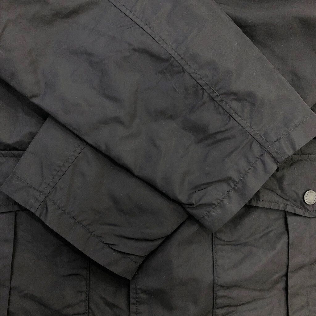 Barbour バブアー FOYLE CASUAL ナイロンジャケット ブラック(メンズ XL)中古 古着 T8868 Barbour バブアー FOYLE CASUAL ナイロンジャケット ブラック(メンズ