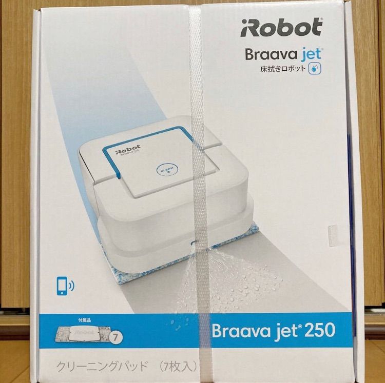 新品☆iRobot Braava jet 250 床拭きロボット B250060 メルカリShops