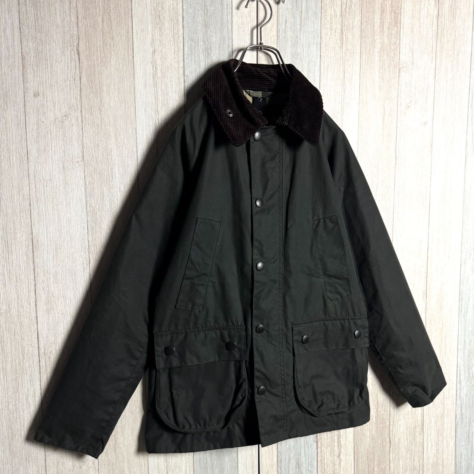 英国製 Barbour バブアー オイルドジャケット BEDALE ビデイル セージ 