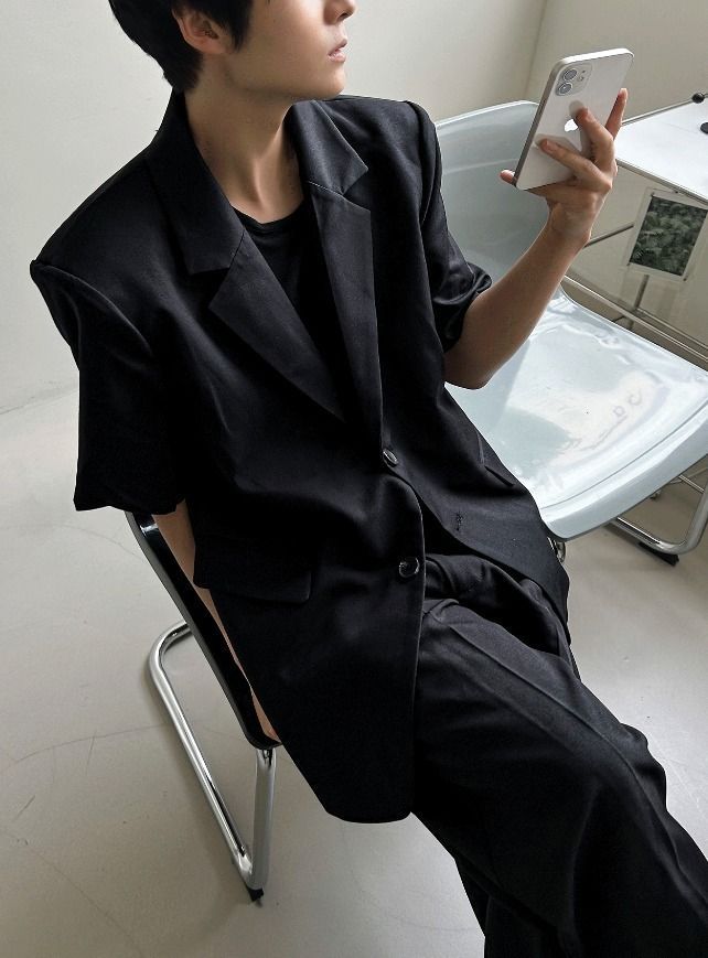 COSYHARU コシハル 公式]ワイドバルーンセットアップパンツ