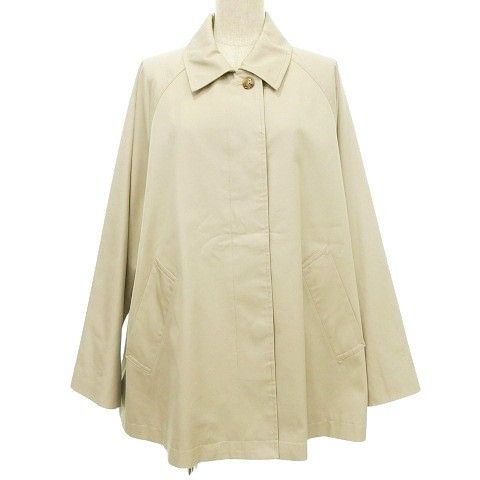 マイカ＆ディール MICA-DEAL 24SS ステン フ コート Aライン ショート ジャケット F ライトベージュ
