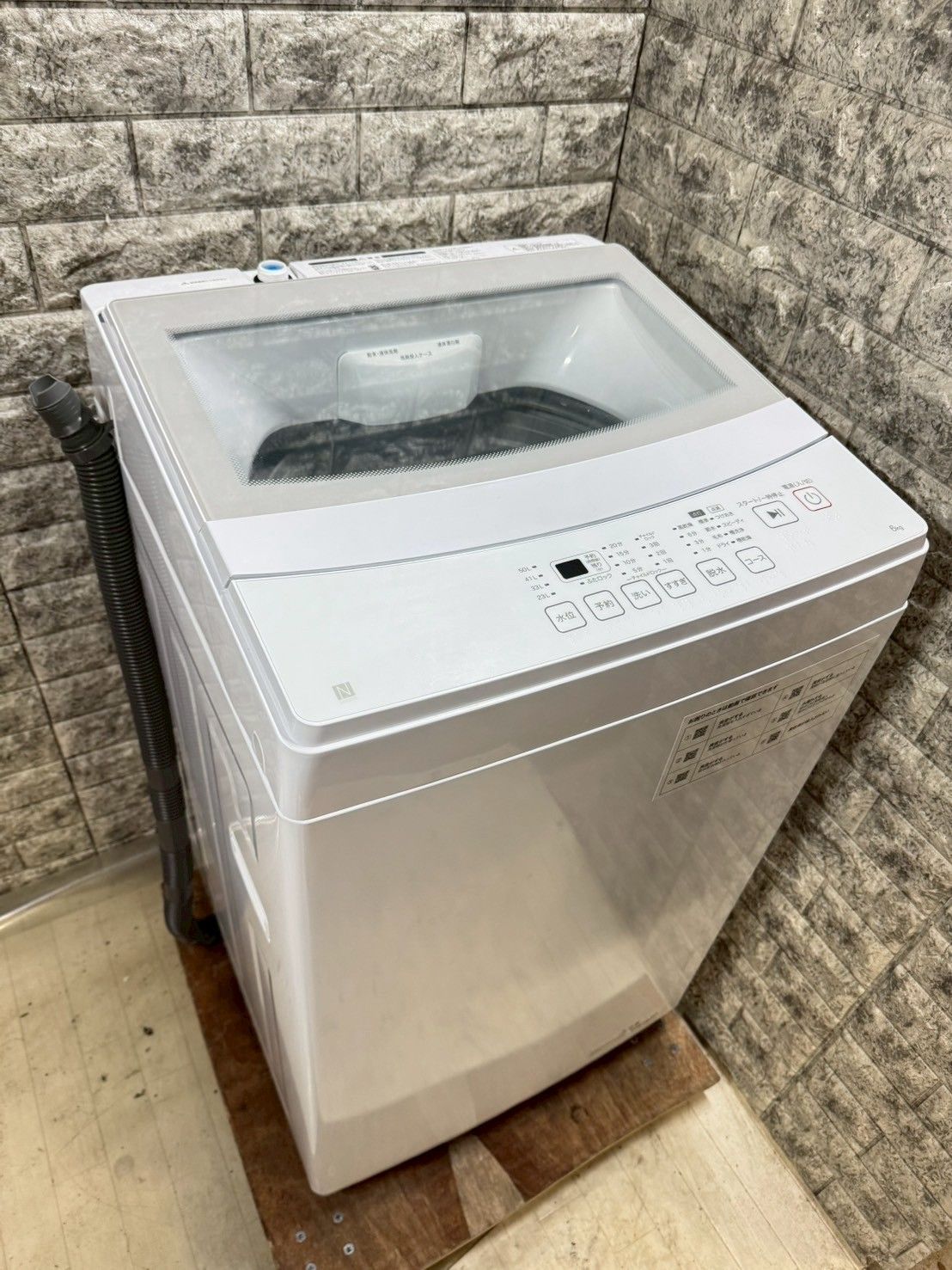 高年式 大阪 3か月保障付き 洗濯機 ニトリ 6kg 2025年 NT60LIWH S-799