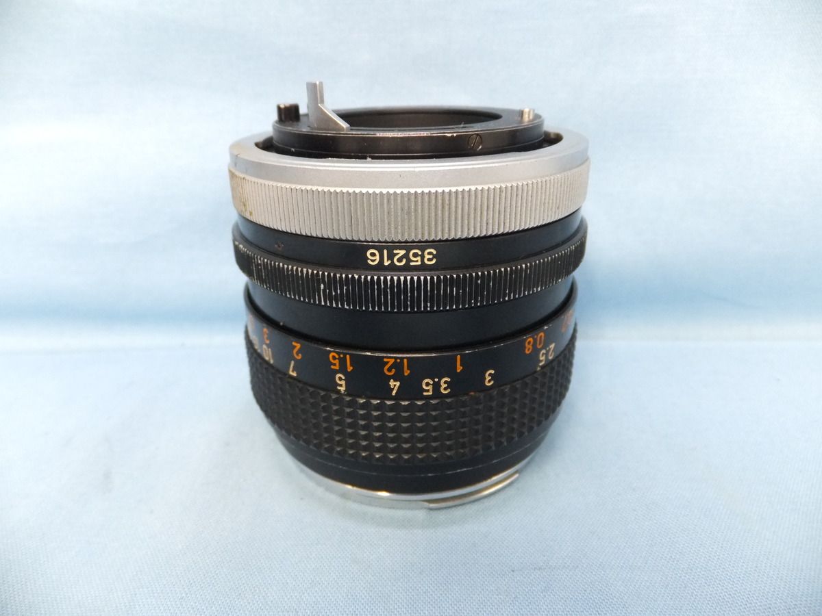 未使用・美品 Canon FDレンズ 50mm 1:1.4 キヤノン オールドレンズ 一眼レフカメラ 初心者 Canon FD 50mm