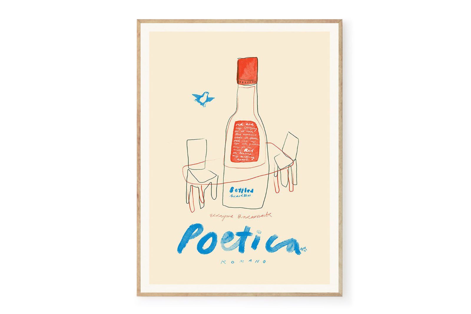 ポスター/アートプリント　50×70cm　Poetica/124x17054-50x70