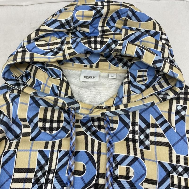 BURBERRY バーバリー パーカー 長袖 21SS ヴィンテージ チェック ロゴ フーディー パーカー 80391651 - メルカリ